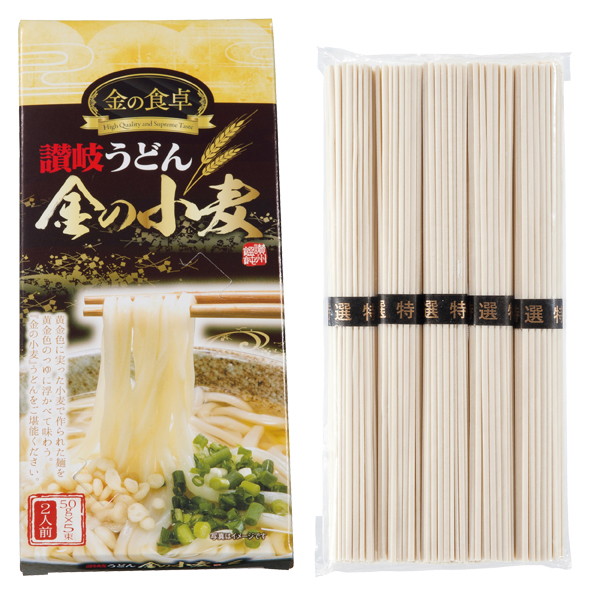 金の食卓 金の小麦讃岐うどん5束｜景品、粗品は景品卸センター